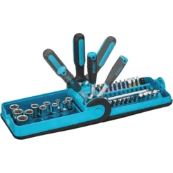 Jogo de Chaves de Caixa HAZET 1/4″ 38 Peças 180x98x52 mm