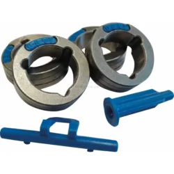 Kit de 4 Roletes MIG 0,9/1,1mm para Fio Fluxado