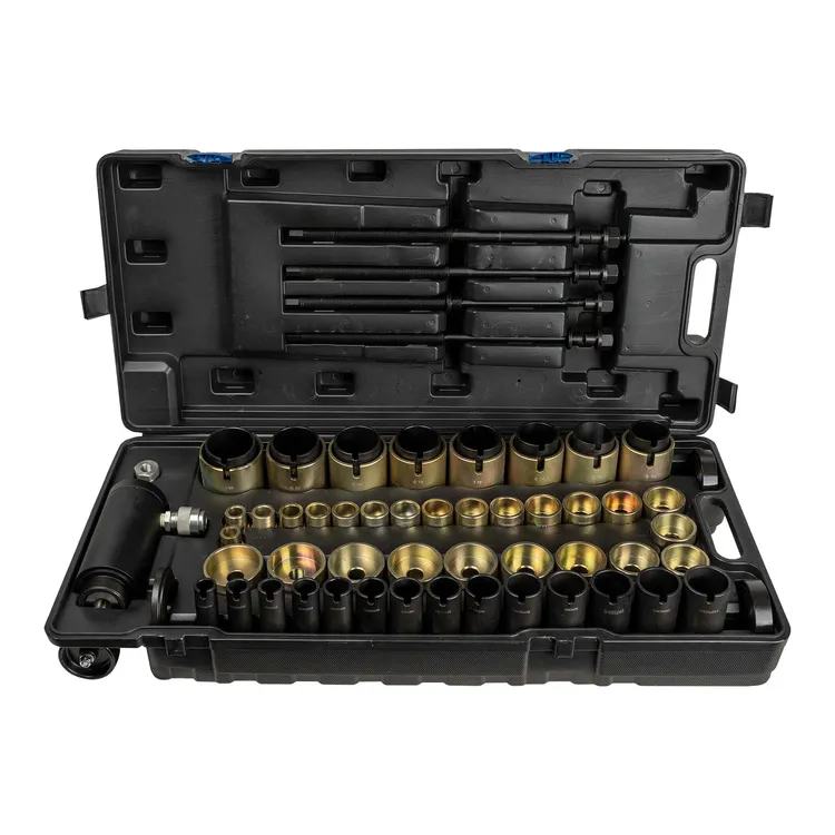 Kit de Extração e Instalação de Silentblocks e Rolamentos Hidráulico JBM 63 Peças