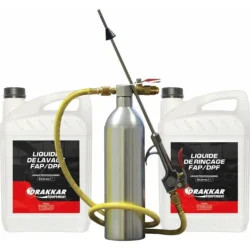 Kit de Lavagem e Enxaguamento de Filtro de Partículas FAP DRAKKAR 3 Peças