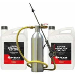 Kit de Lavagem e Enxaguamento de Filtro de Partículas FAP DRAKKAR 3 Peças