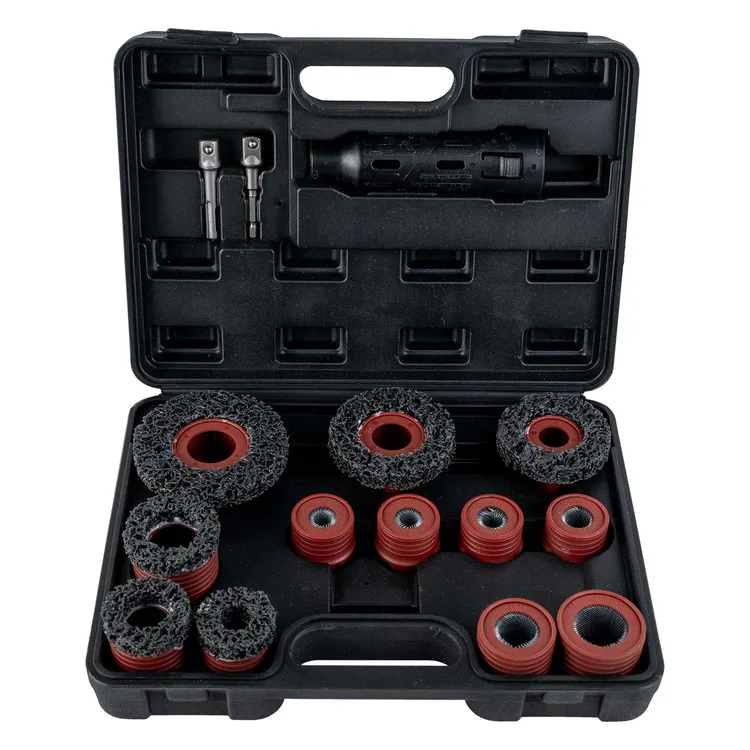 Kit de Limpeza de Cubos e Espigões JBM 15 Peças 1.40kg
