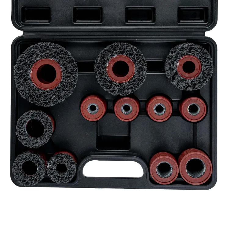 Kit de Limpeza de Cubos e Espigões JBM 15 Peças 1.40kg