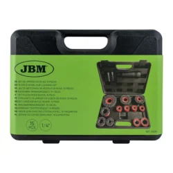 Kit de Limpeza de Cubos e Espigões JBM 15 Peças 1.40kg