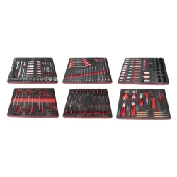 Kit de Mobiliário de Oficina Modular KROFTOOLS 2640x457x1981mm