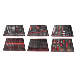 Kit de Mobiliário de Oficina Modular KROFTOOLS 2640x457x1981mm