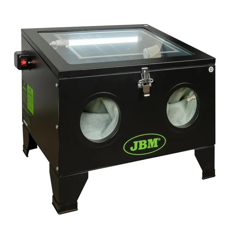 Kit de Oficina JBM Limpador Ultrassónico 30L, Máquina de Jato de Areia 90L e Cafeteira
