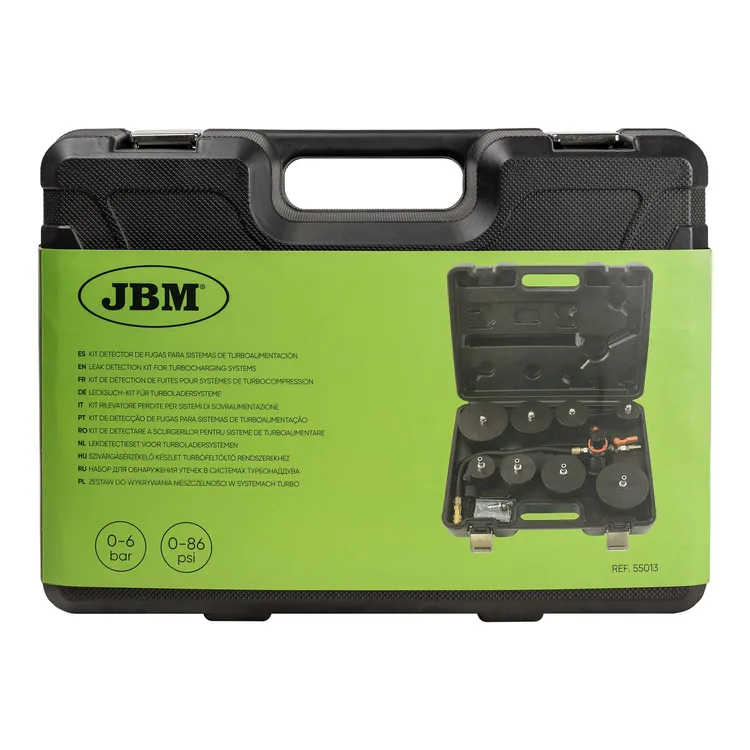 Kit Detector de Fugas para Sistemas de Turbo JBM 9 Peças 0-86 PSI