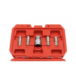 Kit Extrator de Perfis Danificados Torx/Hex 19 Peças KROFTOOLS