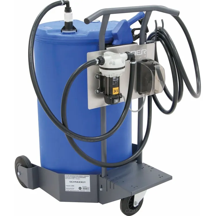 Kit Móvel AdBlue® SCHNEIDER 20V 35L/min sem Bateria Kit Móvel AdBlue® SCHNEIDER 20V 35L/min sem Bateria