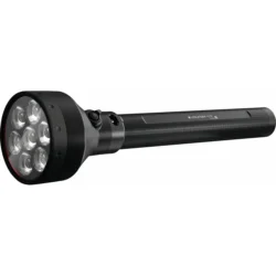 Lampe torche grand format rechargeable P21R focus sélecteur de mode 12000 lumens IP68