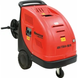 Lavadora Alta Pressão Água Quente DRAKKAR 380V 18 l/min 160 bar com Enrolador 20m