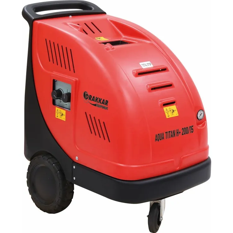 Lavadora de Alta Pressão a Água Quente DRAKKAR 380V 15 l/min 200 bar Lavadora de Alta Pressão a Água Quente DRAKKAR 380V 15 l/min 200 bar