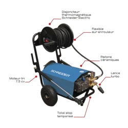 Lavadora de Alta Pressão Água Fria SCHNEIDER 380 V 150 bar 21 L/min
