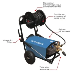 Lavadora de Alta Pressão Água Fria SCHNEIDER 380 V 200 bar 15 L/min