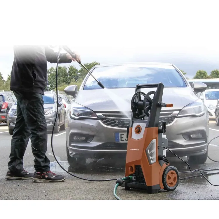 Lavadora de Alta Pressão SCHNEIDER 230V 150 bar 7,2 l/min Total Stop