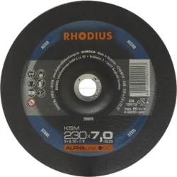 Lote de 10 Discos de Desbaste Aço 230x7x22mm