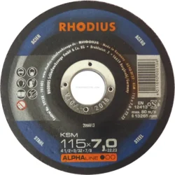 Lote de 25 Discos de Desbaste Aço 115x7x22mm