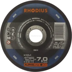 Lote de 25 Discos de Desbaste Aço 125x7x22mm
