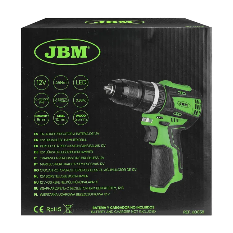 Macaco de Chapeiro Hidráulico JBM 12V 10T