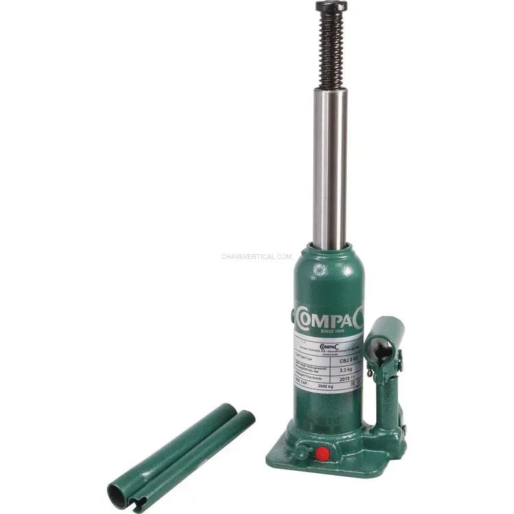 Macaco de Garrafa Hidropneumático COMPAC 3T 193-373mm