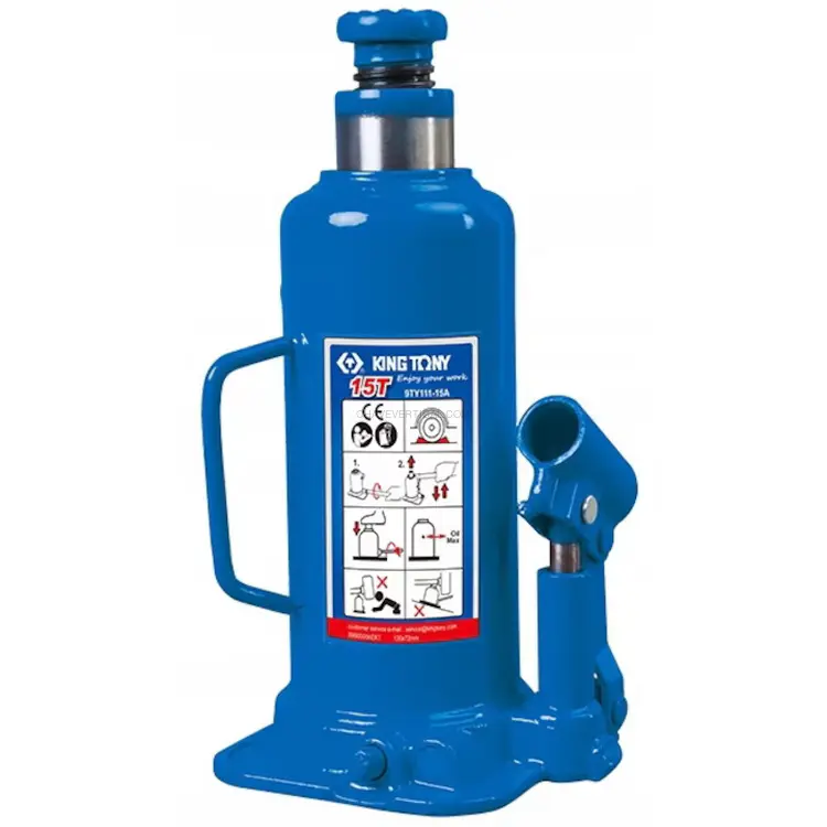 Macaco Garrafa KING TONY 12T 12 Toneladas Soldadura Precisa