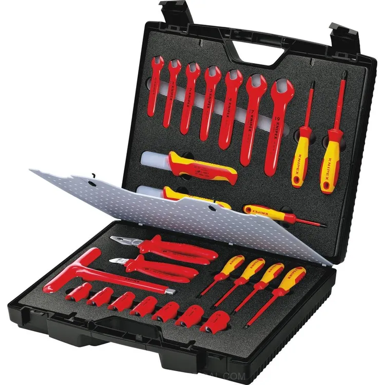 Mala de Ferramentas Isoladas 1000V KNIPEX 26 Peças