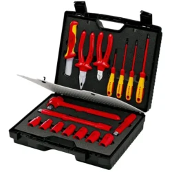 Mala de Ferramentas Isoladas KNIPEX 1000V 17 Peças
