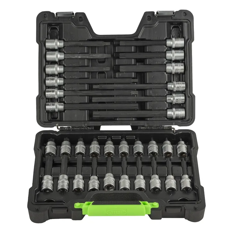 Mala de Pontas Torx JBM 32 Peças 1/2" CrV