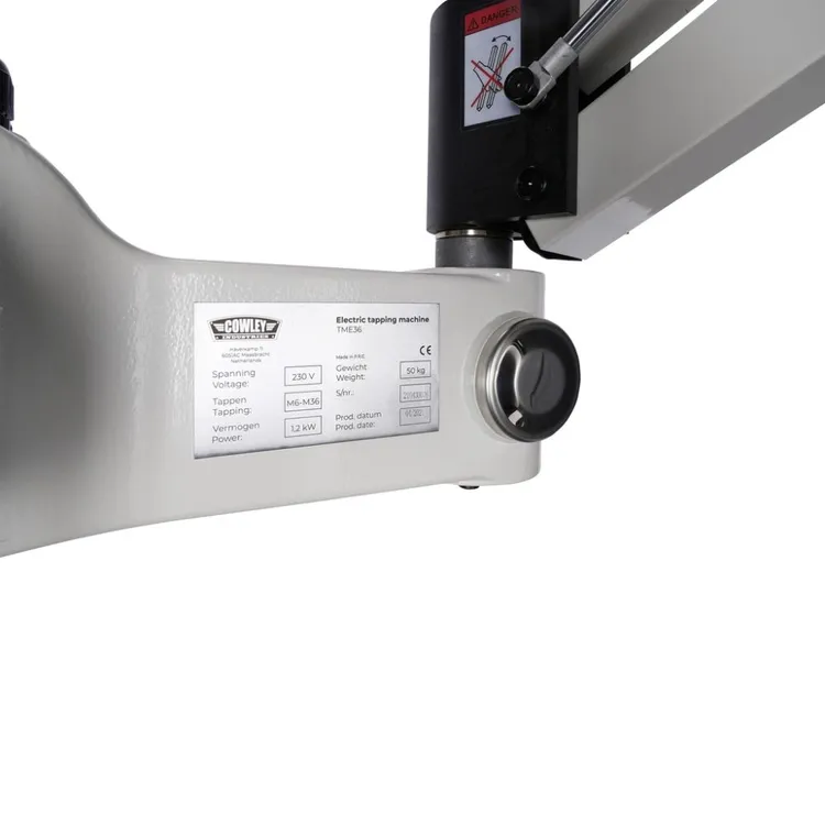 Máquina de Roscar Elétrica COWLEY M6-M36 230V s/ Bancada