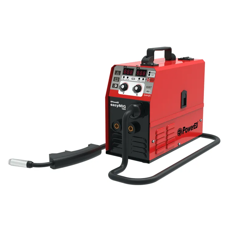 Máquina de Soldar Semi-Automática Fio Fluxado POWERED EasyMIG160 220V 20-120A