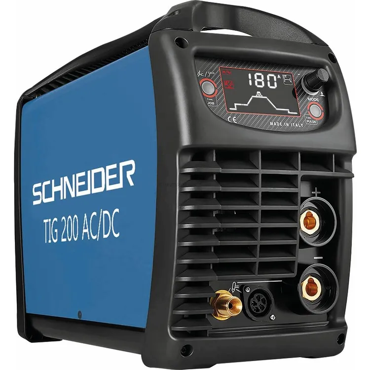 Máquina de Soldar TIG AC/DC SCHNEIDER TIG 200 230 V 180 A Máquina de Soldar TIG AC/DC SCHNEIDER TIG 200 230 V 180 A