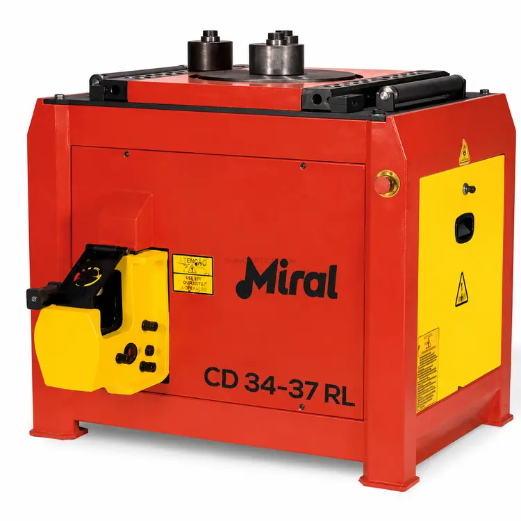 Máquina Elétrica de Dobrar Ferro MIRAL D38 Até 36 MM