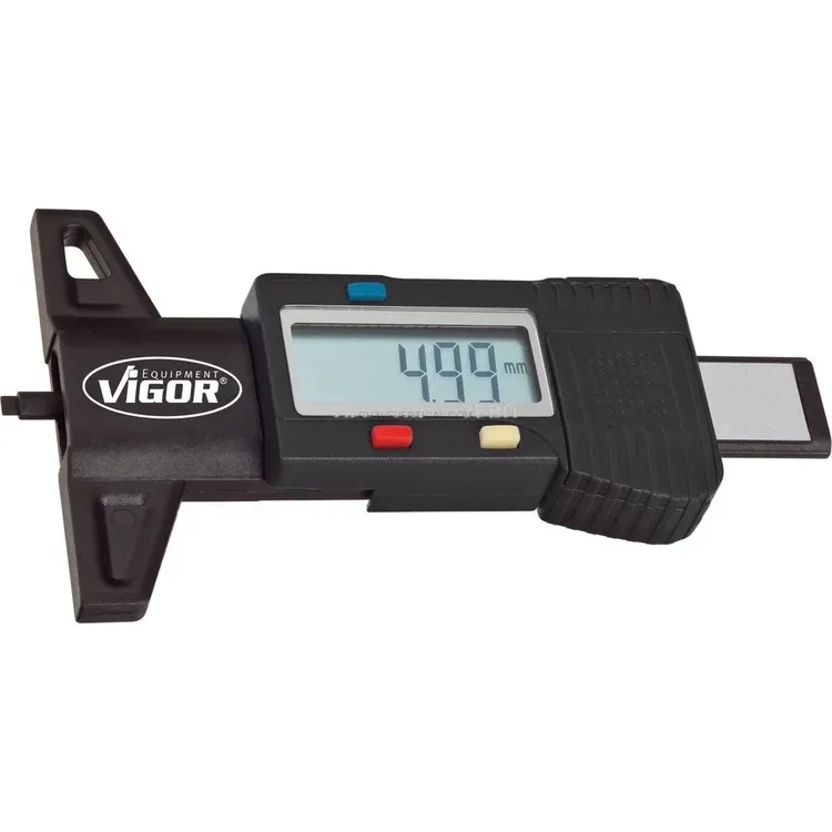 Medidor de Profundidade de Pneus VIGOR 16cm em PVC Medidor de Profundidade de Pneus VIGOR 16cm em PVC