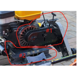 Mini Trator MADER 457cc Gasolina 6 Velocidades PTO