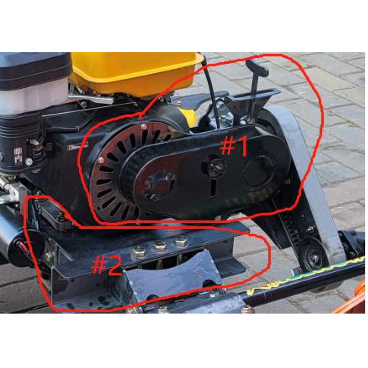 Mini Trator MADER 457cc Gasolina 6 Velocidades PTO