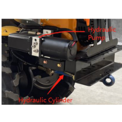 Mini Trator MADER 532cc Diesel 6 Velocidades PTO