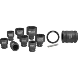 Módulo de Chaves de Caixa HAZET 1/2″ 11 Peças 342x172mm