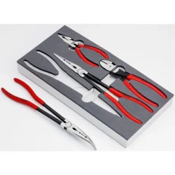 Módulo de Espuma com 4 Alicates para Automóvel KNIPEX 335x165x33mm