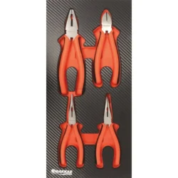 Módulo de Espuma com 4 Pinças DRAKKAR Acabamento Carbono 402x189mm