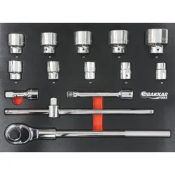 Módulo de Espuma DRAKKAR 3/4″ 14 Peças Metal 534x395mm