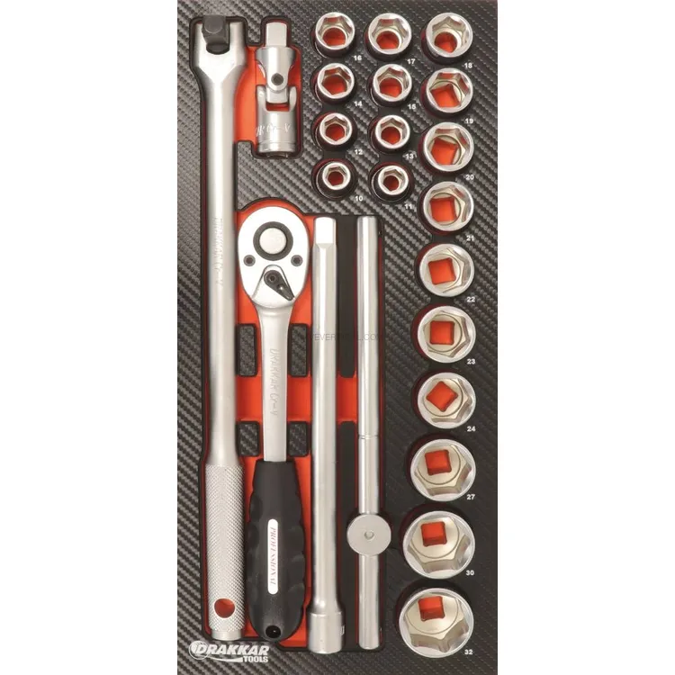 Módulo de Espuma DRAKKAR Carbono 24 Peças 1/2″ 402x189mm