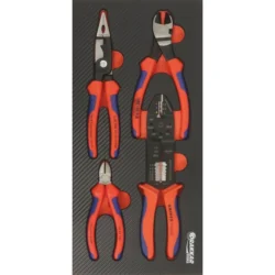 Módulo de Espuma KNIPEX Carbono 4 Alicates 402x189mm