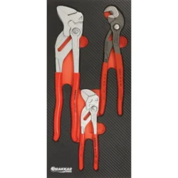 Módulo de Espuma KNIPEX Carbono 402x189mm 3 Peças
