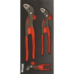 Módulo de Espuma KNIPEX Metal 3 Alicates Cobra 125-300mm