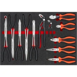 Módulo de Espuma VIGOR com Alicates 12 Peças 563x393x35mm
