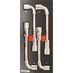 Módulo em Espuma DRAKKAR com 4 Chaves de Cachimbo 21-24mm 395x178mm
