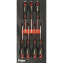 Módulo Mousse com 7 Chaves de Fenda Torx DRAKKAR