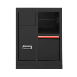 Móvel de Oficina com 3 Gavetas e Porta-Bobinas de Papel JBM