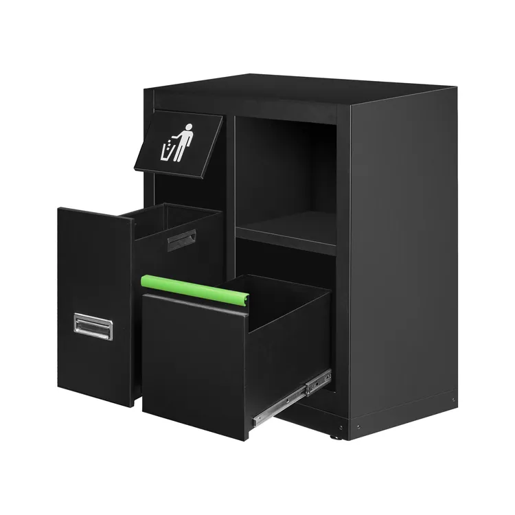 Móvel de Oficina com 3 Gavetas e Porta-Bobinas de Papel JBM